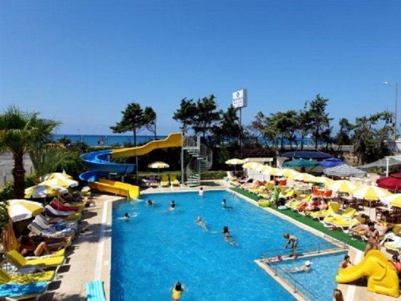 Merlin Beach Park Hotel Tosmur Kültér fotó